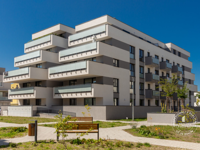  Nový moderný 2-izbový byt, KLIMA, BALKÓN, GARÁŽ, Stupava