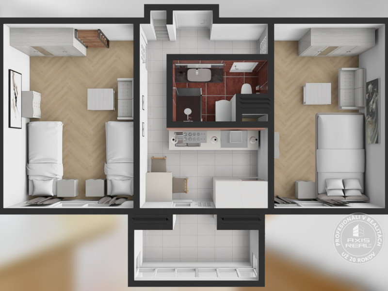 Sale One bedroom apartment, One bedroom apartment, Planét, Bratislava 