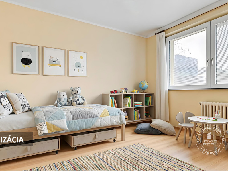  Tichý 3-izbový byt s LODŽIOU a ŠATNÍKOM v zeleni, DÚBRAVKA