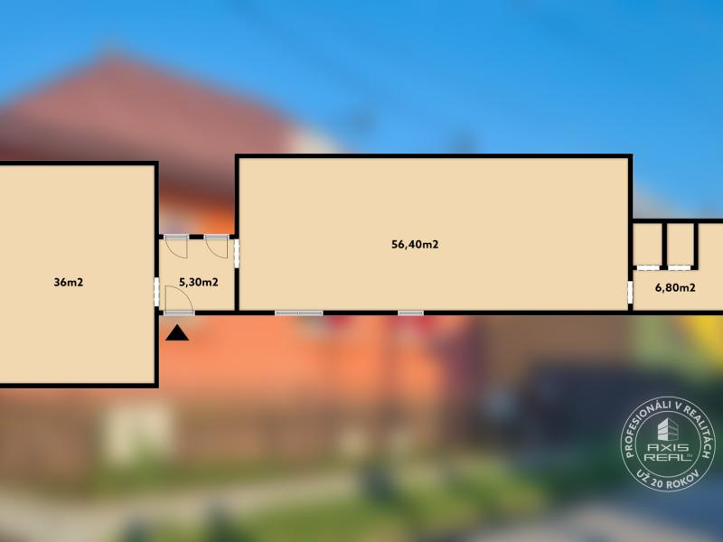  3-izbový rodinný dom, Šambron