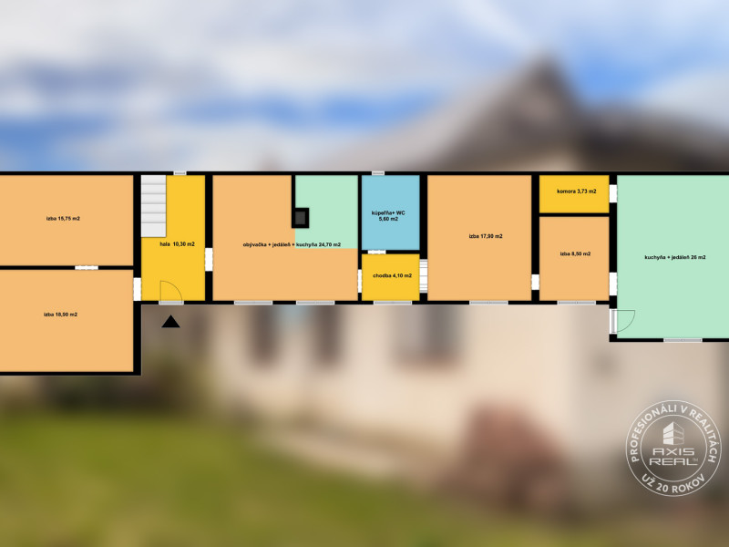  Rodinný dom Šambron, okr. Stará Ľubovňa