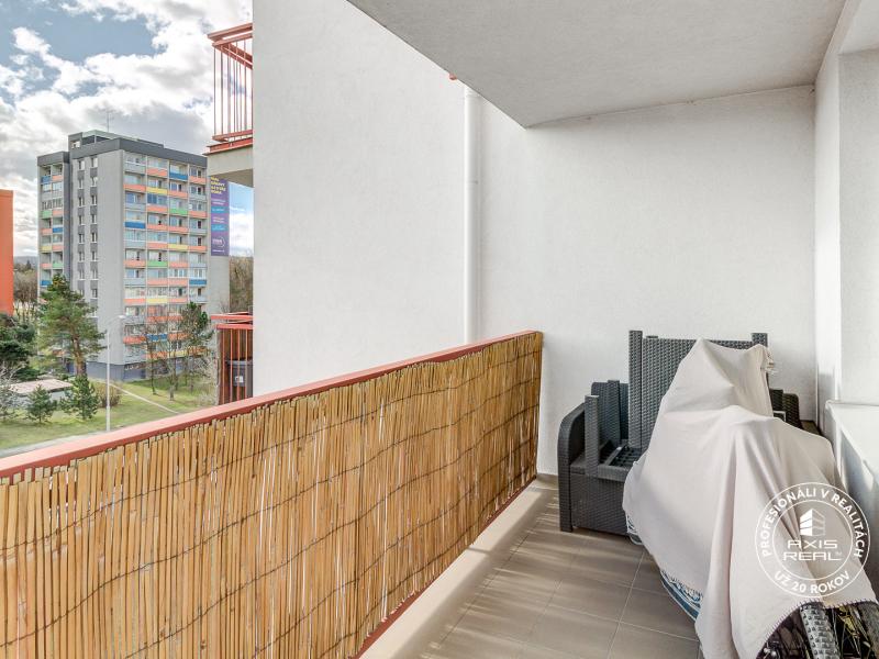 Rent Spacious 2 room  apt., balcony, parking, AIRCON, Lamač, Bakošova