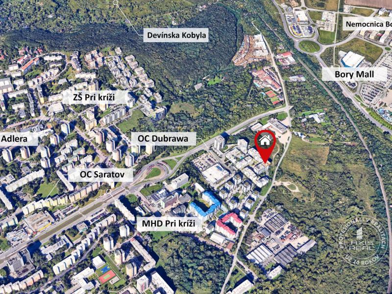  2-izbák, PARKOVANIE, novostavba, Dúbravka, Pri hrubej lúke