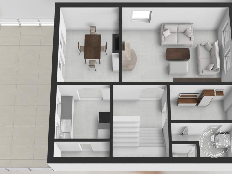 House Kvetoslavov, 4 rooms, garage,  gazebo, large plot of land 1436m2