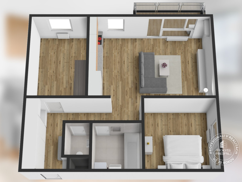  Pekný 3-izbový byt s KLIMATIZÁCIOU a PARKOVACÍM MIESTOM