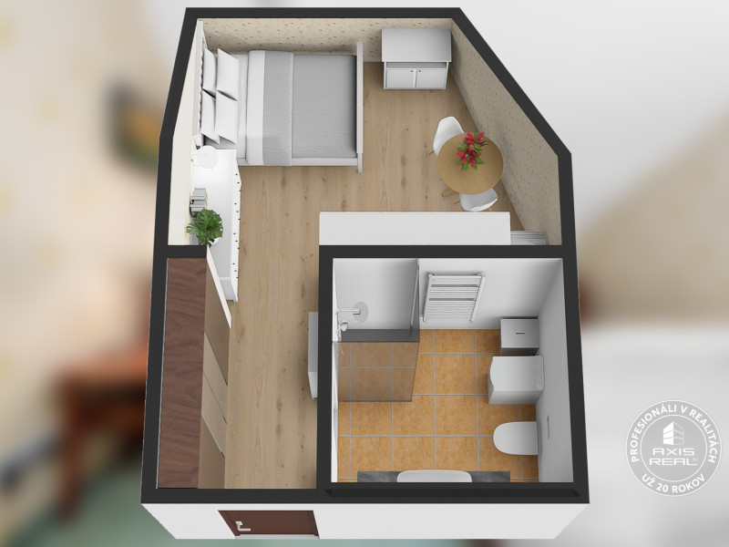 Sale Single studio, Single studio, Antolská, Bratislava - Petržalka, S