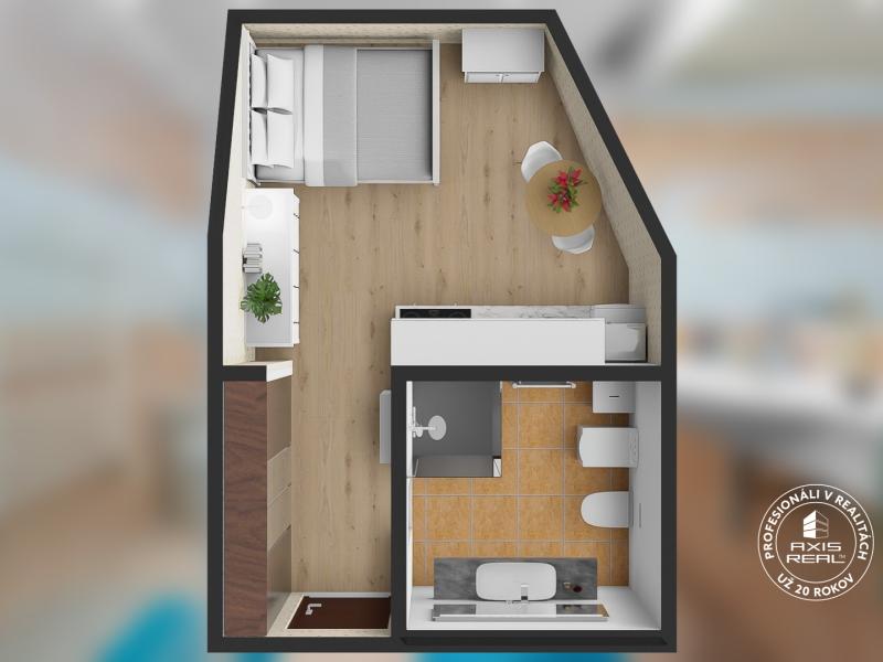 Sale Single studio, Single studio, Antolská, Bratislava - Petržalka, S