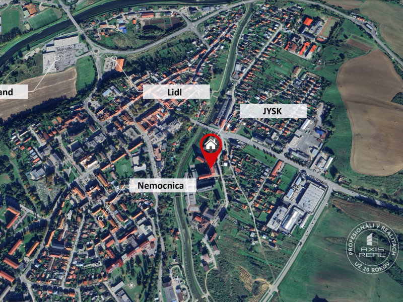   Priestranný 1-izbový byt, Stará Ľubovňa, Za vodou