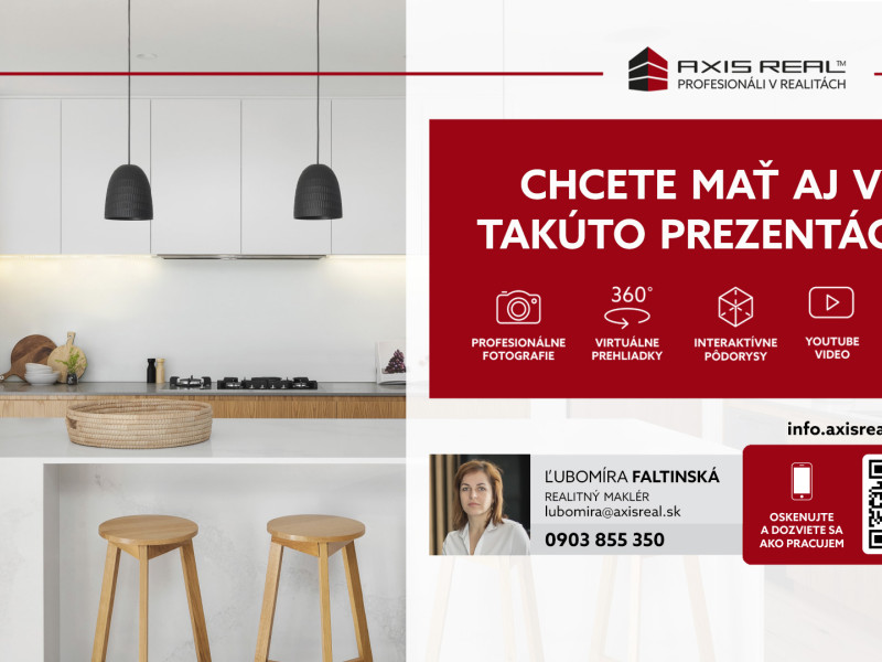   Priestranný 1-izbový byt, Stará Ľubovňa, Za vodou