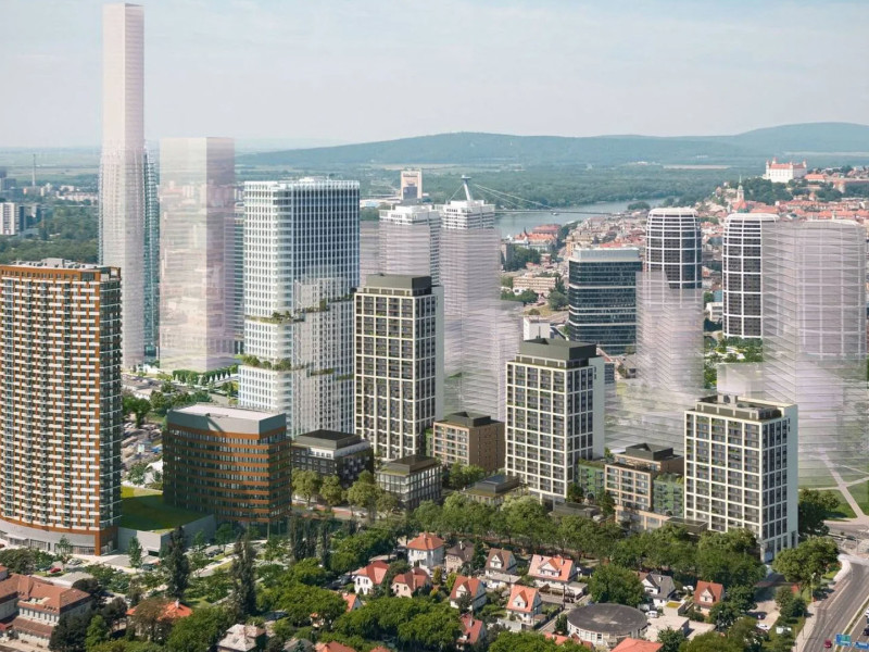  Nový 2i byt, LODŽIA, KLIMA, GARÁŽ, DOWNTOWN YARDS, Košická