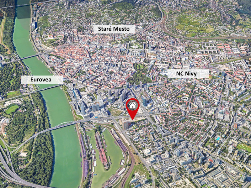  Nový 2i byt, LODŽIA, KLIMA, GARÁŽ, DOWNTOWN YARDS, Košická