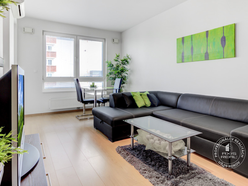 Rent 1-Bedbedroom apartment, AC, LOGGIA, GARAGE, Bratislava, Slovakia