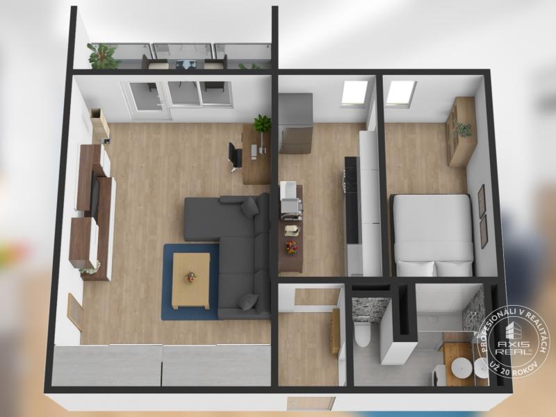 Sale One bedroom apartment, One bedroom apartment, Súmračná, Bratislav