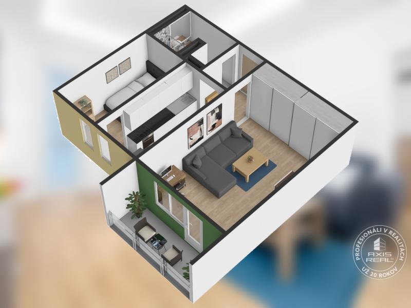 Sale One bedroom apartment, One bedroom apartment, Súmračná, Bratislav