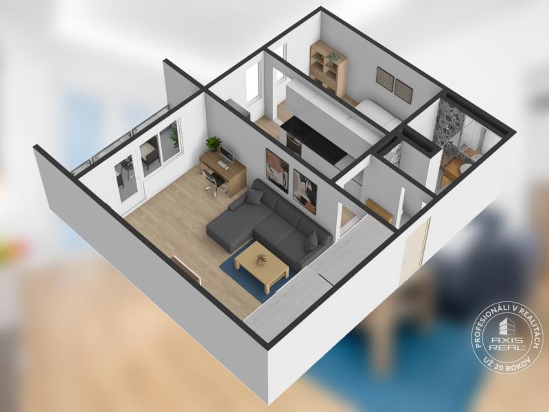 Sale One bedroom apartment, One bedroom apartment, Súmračná, Bratislav