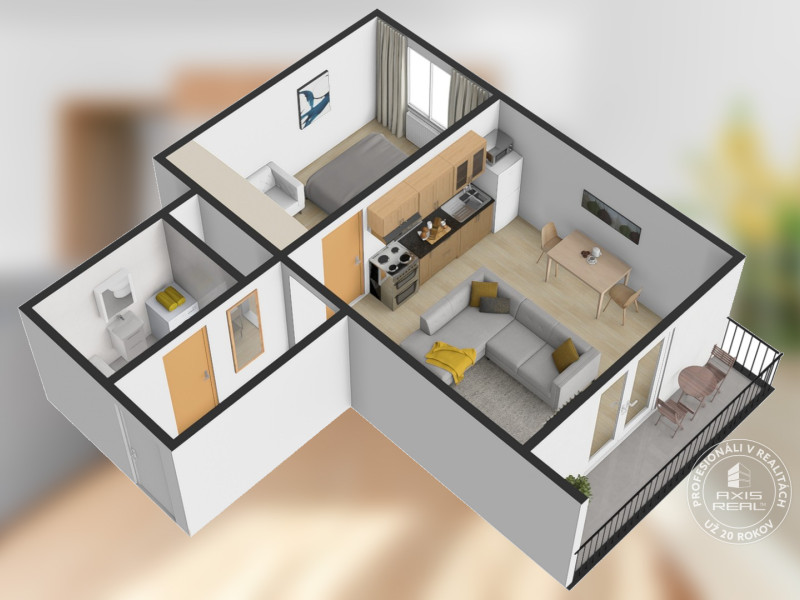  Príjemný 2-izb.byt, LODŽIA, Stupava, Vincenta Šikulu