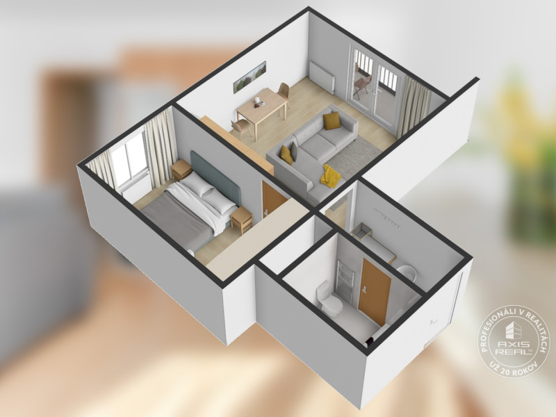  Príjemný 2-izb.byt, LODŽIA, Stupava, Vincenta Šikulu