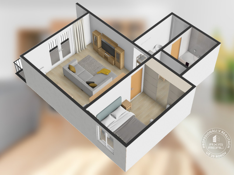  Príjemný 2-izb.byt, LODŽIA, Stupava, Vincenta Šikulu