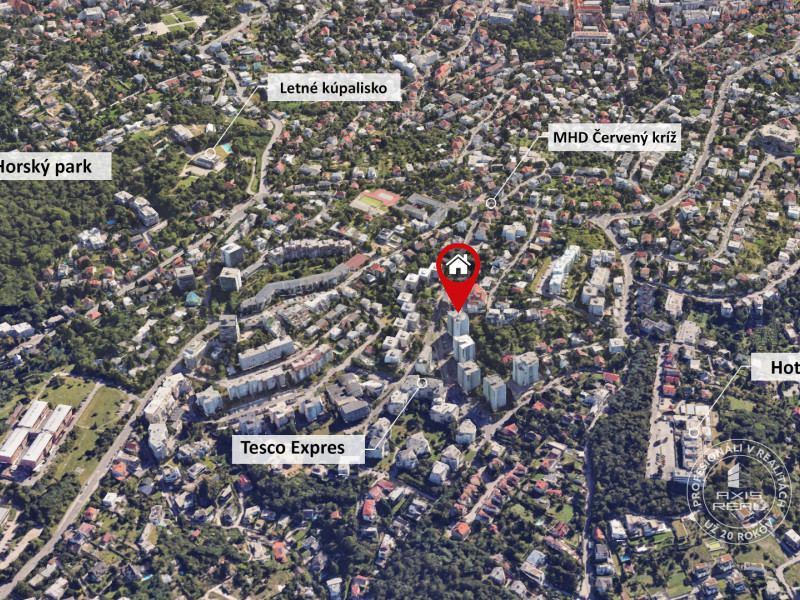  3-izbový byt na Hradnom kopci, v pôvodnom stave