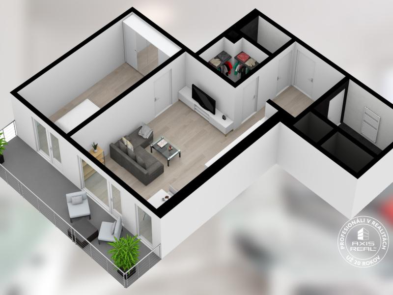 One br. apt., BALCONY-Internet, Jarabinkova Rent, Bratislava Slovakia