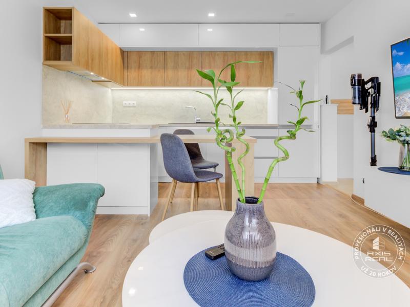  Zariadený 1,5-izbový byt, samostatná spálňa, Hronská 