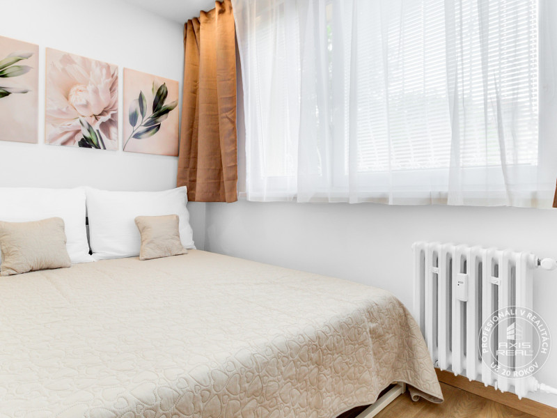  Zariadený 1,5-izbový byt, samostatná spálňa, Hronská 