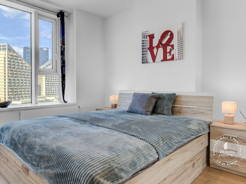  Moderný 2i apartmán, LODŽIA, PIVNICA, GARÁŽ, Panorama City