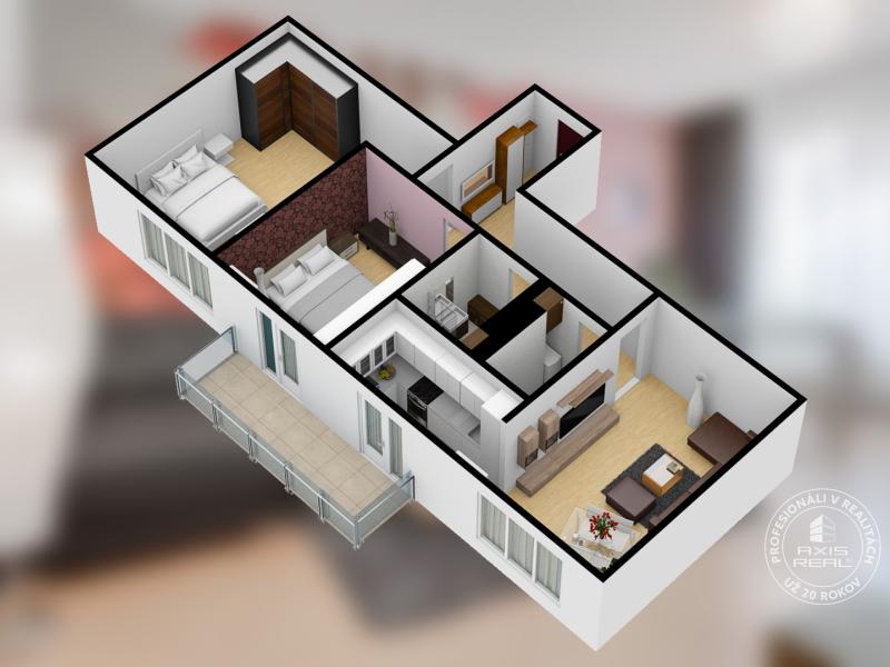 Sale Two bedroom apartment, Two bedroom apartment, Trnavská cesta, Bra