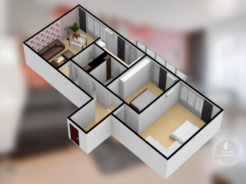 Sale Two bedroom apartment, Two bedroom apartment, Trnavská cesta, Bra