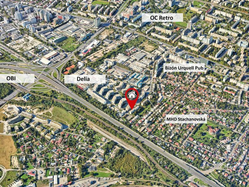  Krásny 2-izb. byt, Bratislava II Ružinov, ul. Hraničná 