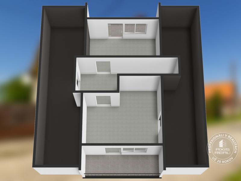  5-izbový TEHLOVÝ dom s GARÁŽOU v pôvodnom stave, Jelka