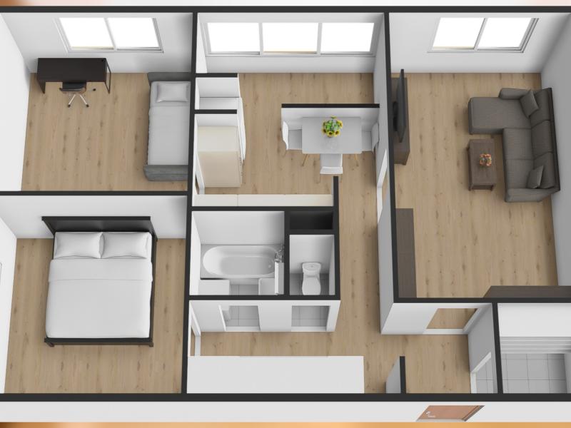 Two bedroom apartment, Pri kríži, Bratisla