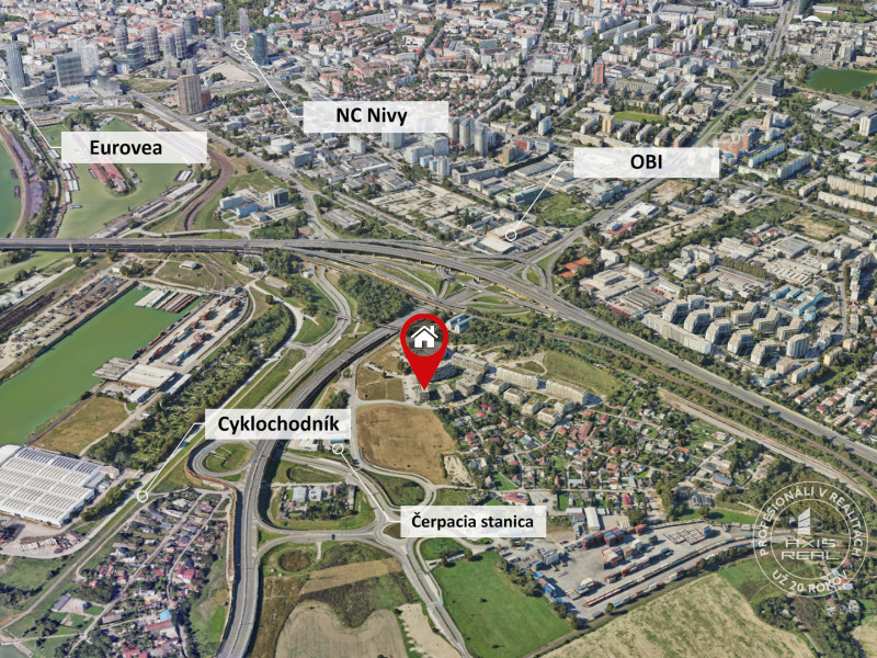  Moderný 2i byt, LODŽIA, KLIMA, PARKING, Nový Ružinov