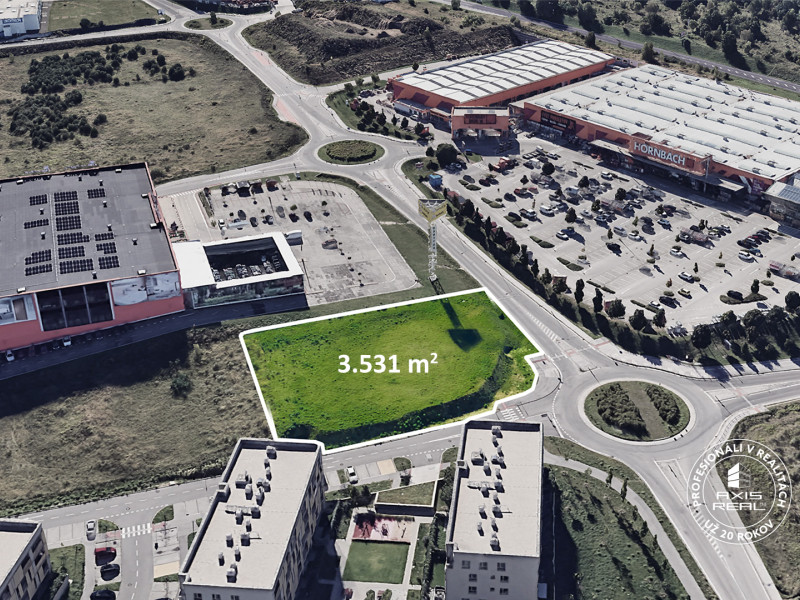  Stavebný pozemok 3.531 m2, BA IV DNV - BORY
