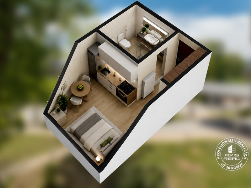 Sale Single studio, Single studio, Antolská, Bratislava - Petržalka, S