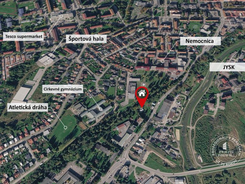  Rodinný dom s veľkým pozemkom, St. Ľubovňa, Levočská ul.