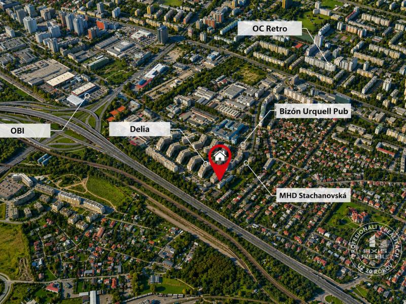  Krásny 2-izb. byt, Bratislava II Ružinov, ul. Hraničná 