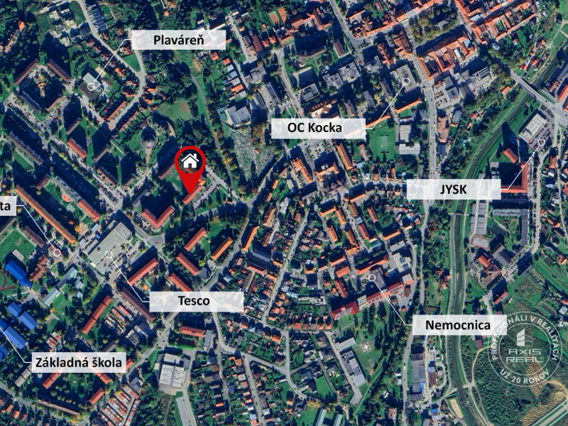  Slnečný 3-izbový byt, Stará Ľubovňa, Mierová ul. 