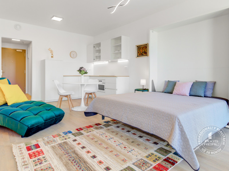  New 1-room apartment with a BALCONY and PARKING