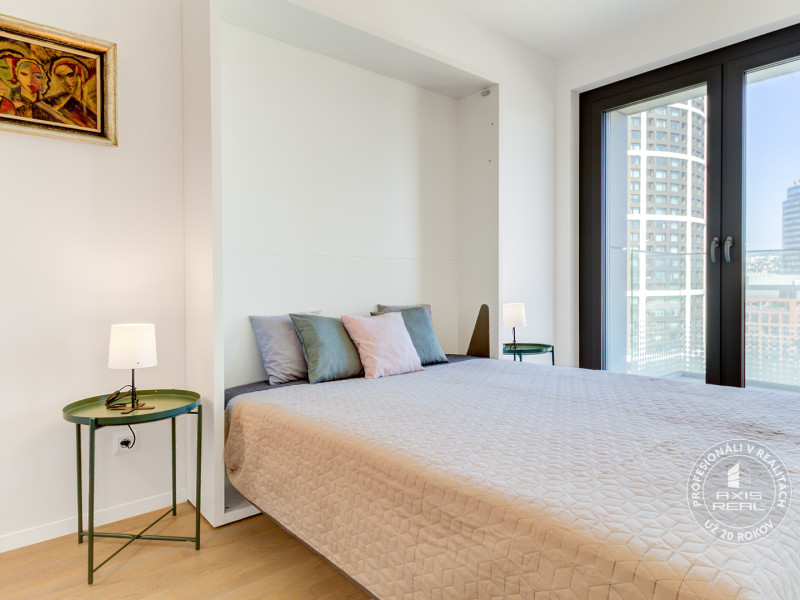  New 1-room apartment with a BALCONY and PARKING