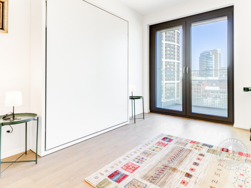  New 1-room apartment with a BALCONY and PARKING