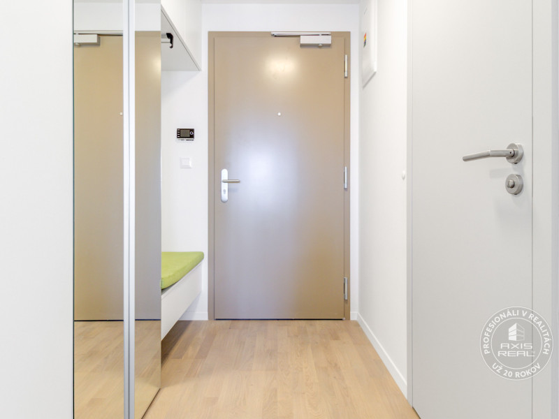 New 1-room apartment with a BALCONY and PARKING