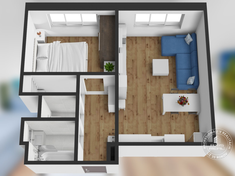 Rent One bedroom apartment, One bedroom apartment, Sibírska, Bratislav