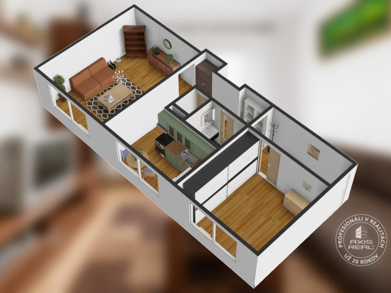 Rent One bedroom apartment, Nejedlého, Bratislava