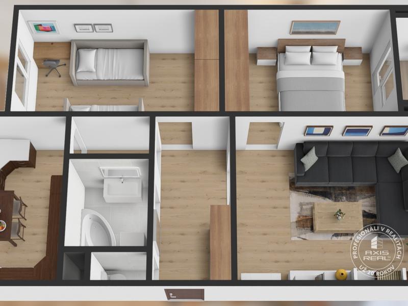 Sale Two bedroom apartment, Two bedroom apartment, Mierová, Stará Ľubo