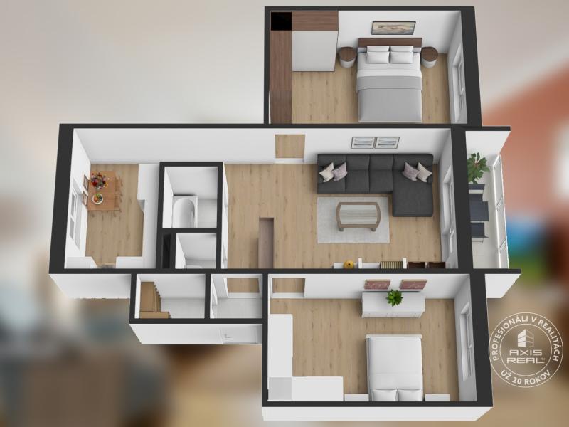Sale Two bedroom apartment, Two bedroom apartment, Družstevná, Stará Ľ