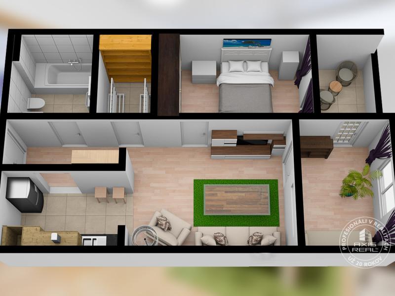 Rent One bedroom apartment, One bedroom apartment, Kaštieľska, Bratisl