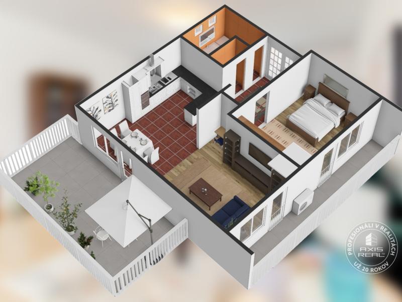 Rent One bedroom apartment, One bedroom apartment, Handlovská, Bratisl