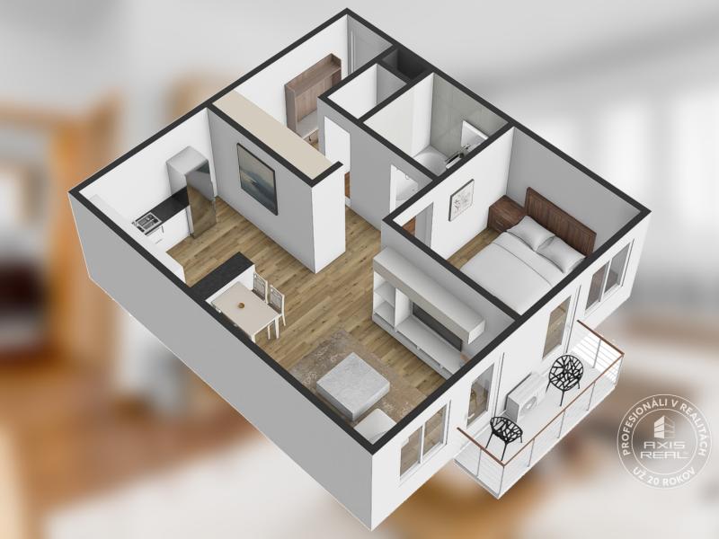 Rent One bedroom apartment, One bedroom apartment, Hraničná, Bratislav