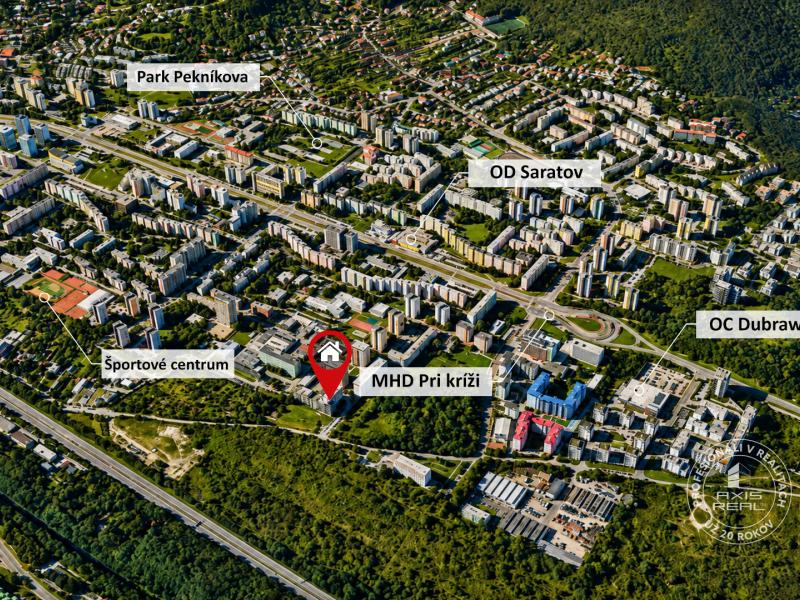 Sale 1-Bedroom apartment, BALCONY, GARAGE, Bratislava, Slovakia